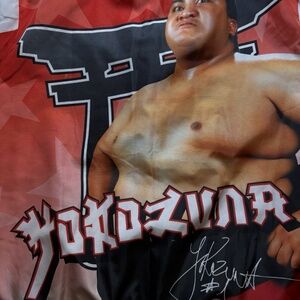 Yokozuna NEW Chalk Line WWE Fanimation Size XL Jacket NWT